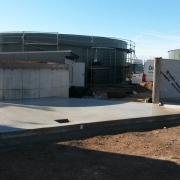 Bild 16 Betonarbeiten Biogasanlage
