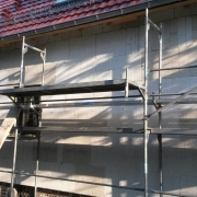 Bild 4 Fassadendämmung Wohnhaus mit Mineralwolle