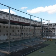 Bild 9 Fassadendämmung mit Mineralwolle Industriehalle