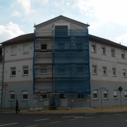 Bild 12 Öffnungserweiterung im Bestandsgiebel für Lüftungsanlage