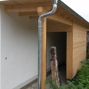 Bild 7 Gartenlaube nach Brandsanierung